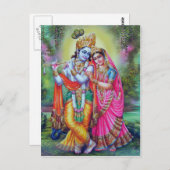 インディアン神 ポストカード (正面/裏面)