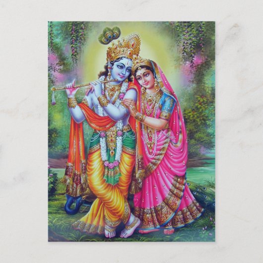 インディアン神 ポストカード (正面)