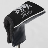 インディアン素晴らしサイRhinoの名前 ゴルフヘッドカバー (3/4 正面)