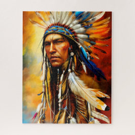 インディアン素晴らし戦士 ジグソーパズル