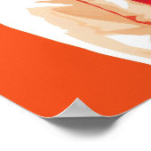 インディアン結婚のカップル歓迎サイン ポスター (角)