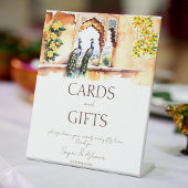 インディアン結婚の孔雀ジャイプール宮殿のギフトテーブル 台座サイン