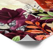 インディアン結婚の歓迎サイン ポスター (角)