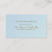 インディアン結婚のII – レジストリカード エンクロージャーカード (裏面)