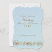 インディアン結婚のII -招待状カード 招待状 (裏面)