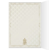 インディアン結婚のIII – テーブル番号カード (内側 (左))