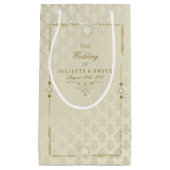 インディアン結婚のIII -抱き枕 スモールペーパーバッグ (正面)