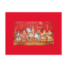 インディアン結婚カード