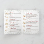 インディアン結婚ズガイドズグジャラート結婚式 プログラム (内部)