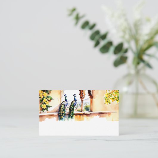 インディアン結婚ズピーコックジャイプールパレス披露宴 プレイスカード (スタンド正面)