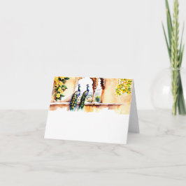 インディアン結婚ズピーコックジャイプールパレス披露宴 招待状