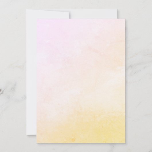 インディアン結婚式はジャスミンの下の日付夫婦を保存 招待状 (裏面)