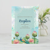 インディアン結婚式招待状デジタルヒンドー結婚ズ 招待状 (スタンド正面)