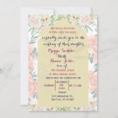 インディアン結婚式招待状 招待状 (正面)