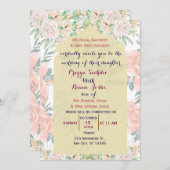 インディアン結婚式招待状 招待状 (正面/裏面)