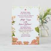 インディアン結婚式招待状 招待状 (スタンド正面)