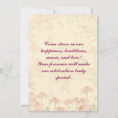 インディアン結婚式招待状 招待状 (裏面)