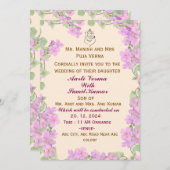 インディアン結婚式招待状 招待状 (正面/裏面)