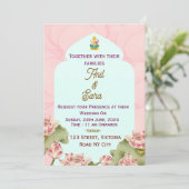 インディアン結婚式招待状 招待状 (スタンド正面)