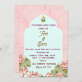 インディアン結婚式招待状 招待状 (正面/裏面)