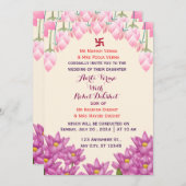 インディアン結婚式招待状 招待状 (正面/裏面)