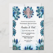 インディアン結婚式 招待状 (正面)