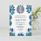 インディアン結婚式 招待状 (スタンド正面)