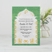 インディアン結婚式 招待状 (スタンド正面)