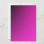 インディアン結婚式 招待状 (裏面)