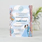 インディアン結婚披露宴招待状 招待状 (スタンド正面)