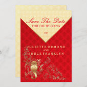 インディアン結婚-日付を保存 セーブザデート (正面/裏面)