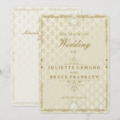 インディアン結婚III -招待状カード 招待状 (正面/裏面)