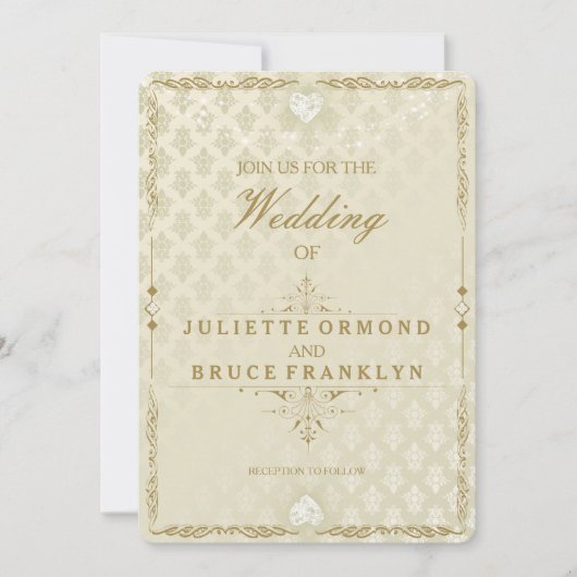 インディアン結婚III -招待状カード 招待状 (正面)