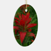 インディアン絵を描ブラシ セラミックオーナメント (右)