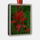 インディアン絵を描ブラシ メタルオーナメント (右)