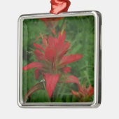 インディアン絵を描ブラシ メタルオーナメント (左)