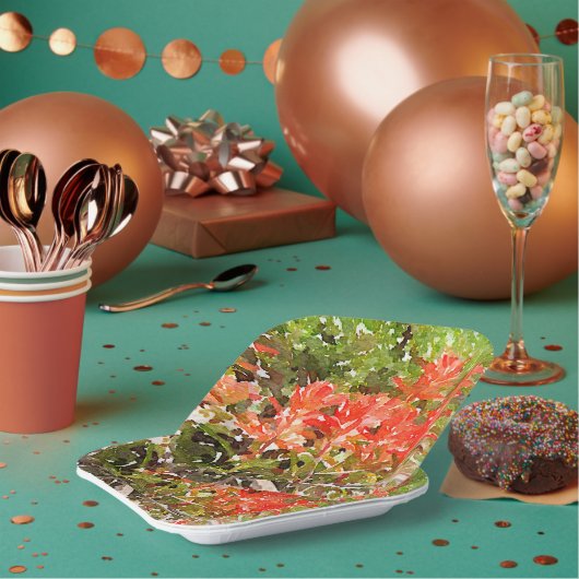 インディアン絵を描ブラシWildFlower Water Color ペーパープレート (複数)