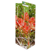 インディアン絵を描ブラシWildFlower Water Color ワインギフトバッグ (正面アングル)