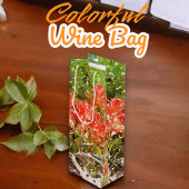 インディアン絵を描ブラシWildFlower Water Color ワインギフトバッグ