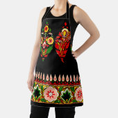 インディアン綿織物 エプロン (インサイチュ)