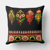 インディアン綿織物 クッション (裏面)