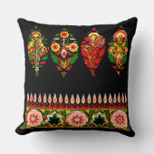 インディアン綿織物 クッション (正面)