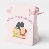 インディアン花嫁ギフトボックス フェイバーボックス (裏面サイド)