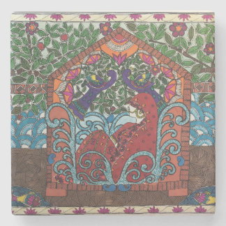 インディアン花嫁コースター ストーンコースター