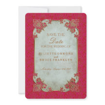 インディアン花嫁 – 招待状カード