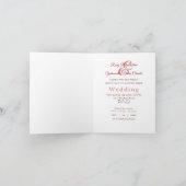 インディアン華美ゾ素朴ウが日付を救う 招待状 (内部)