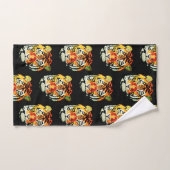 インディアン虎 バスタオルセット (ハンドタオル)