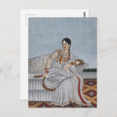 インディアン衣伝統的人 ポストカード (正面/裏面)