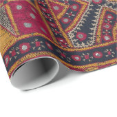 インディアン装飾美術プリント ラッピングペーパー (ロールコーナー)
