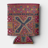 インディアン装飾美術プリント 缶クーラー (正面)